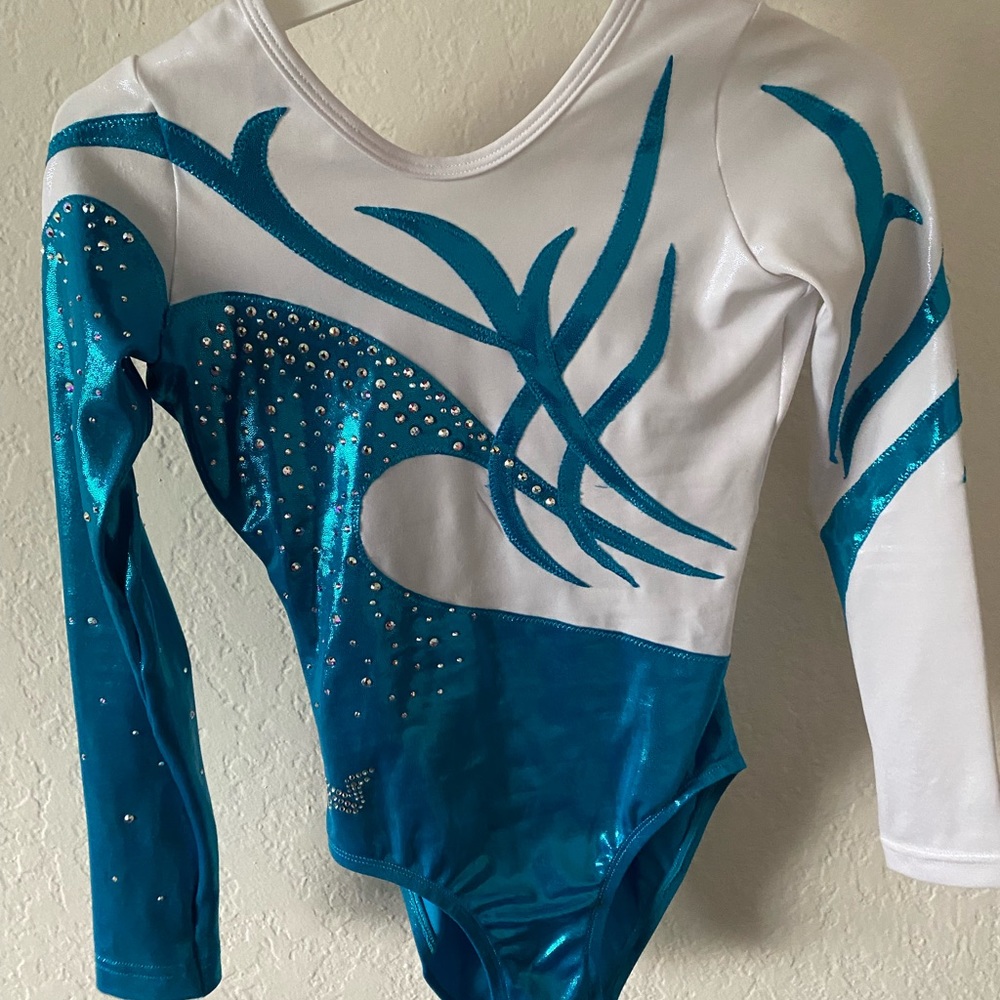 Gymnastics competition leotard